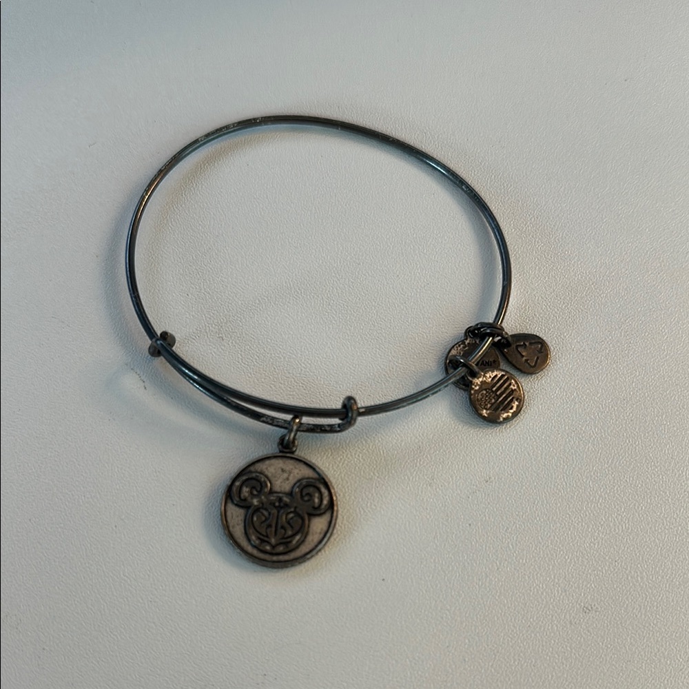 Disney Silver Alex and Ani Charm Bracelet